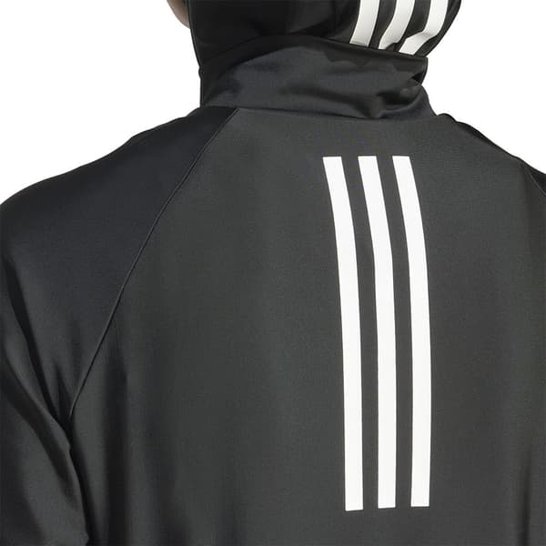 Adidas 3 Randig Våtdräkt Med Långa ärmar Svart 50