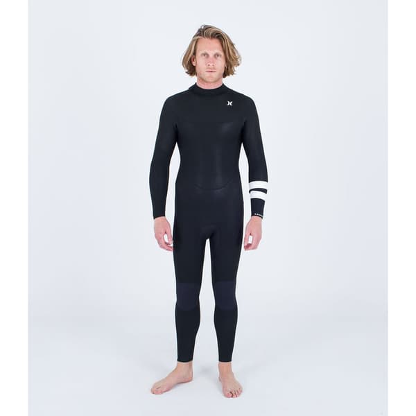 Hurley Advant 4/3 Mm Langærmet Neopren-dragt Med Lynlås På Ryggen Sort MT