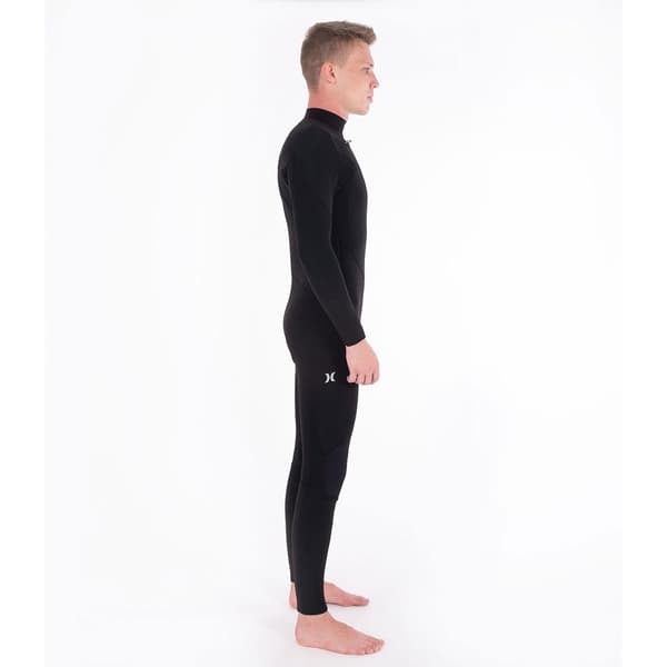 Hurley Advantage Plus 5/3 Mm Långärmad Neopren Våtdräkt Med Bröst Blixtlås Svart S