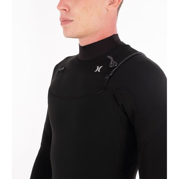 Hurley Advantage Plus 5/3 Mm Långärmad Neopren Våtdräkt Med Bröst Blixtlås Svart S