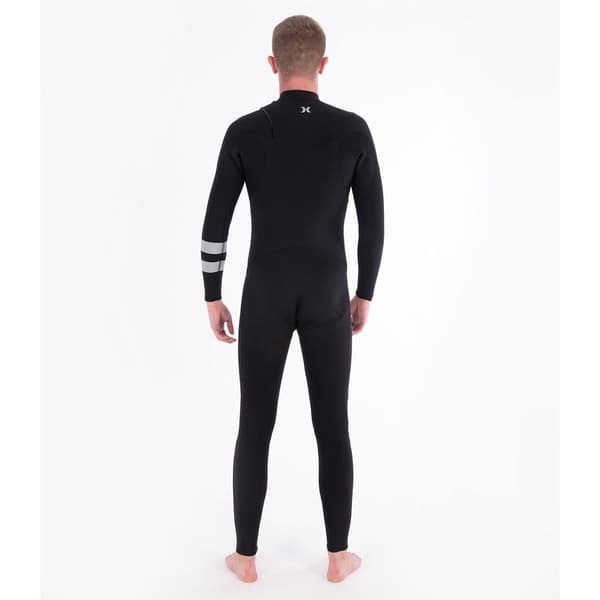 Hurley Advantage Plus 5/3 Mm Långärmad Neopren Våtdräkt Med Bröst Blixtlås Svart S