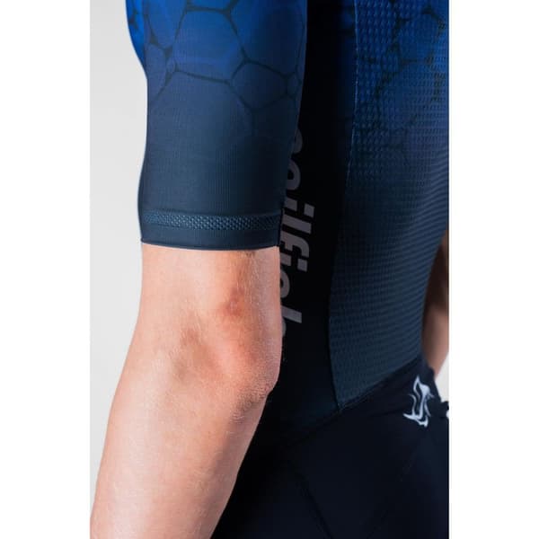 Sailfish Kortærmet Trisuit Aerosuit Perform Blå XL Mand