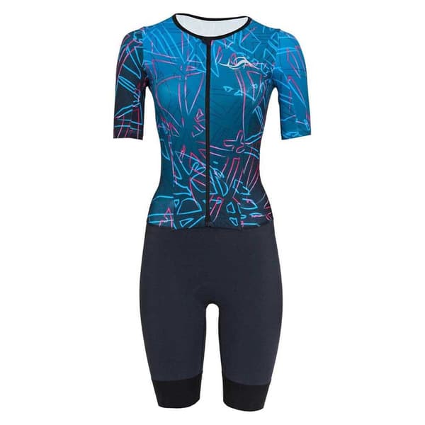 Sailfish Kortärmad Trisuit Aerosuit Perform  M Kvinna