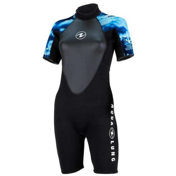Aqualung Kvinde Shorty Hydroflex 3 Mm Sort,Grå M