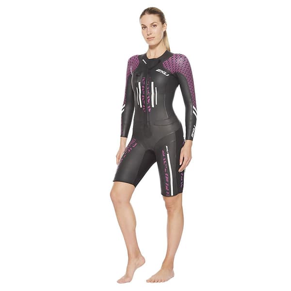 2xu Langærmet Trisuit P:1 Propel Sort S Kvinde