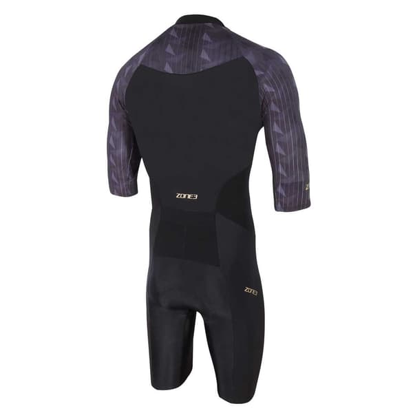 Zone3 Kortærmet Trisuit Lava Aero Sort XS Mand