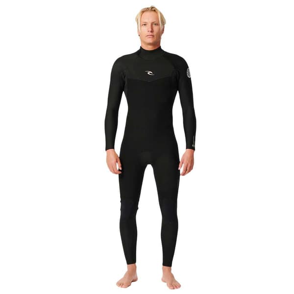 Rip Curl D/patrol 4/3 Mm Gb Stmr Långärmad Våtdräkt I Neopren Med Dragkedja På Ryggen  M