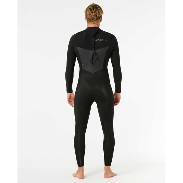 Rip Curl D/patrol 4/3 Mm Gb Stmr Langærmet Neopren-dragt Med Lynlås På Ryggen  L