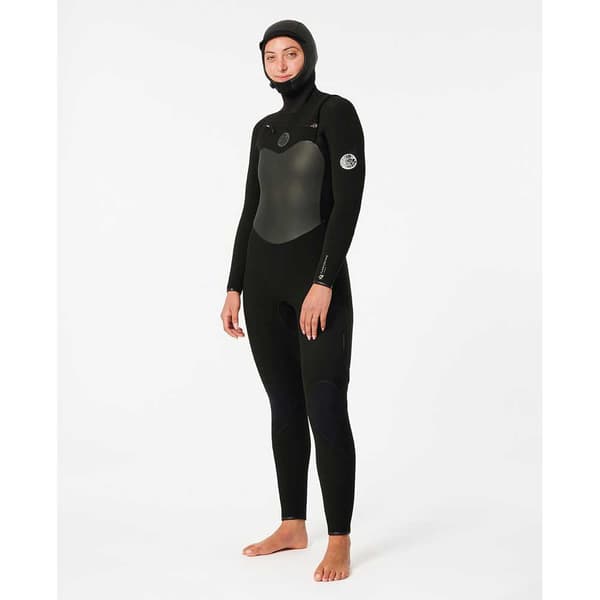 Rip Curl F Bomb 6/4gb Långärmad Neopren Våtdräkt Med Bröst Blixtlås  6