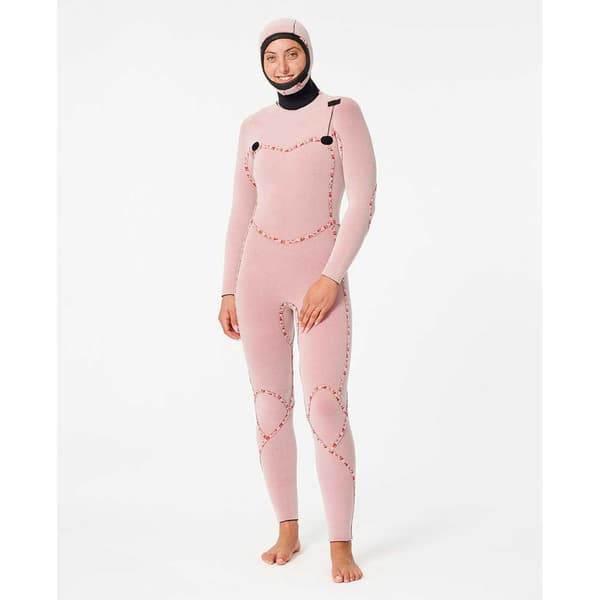 Rip Curl F Bomb 6/4gb Långärmad Neopren Våtdräkt Med Bröst Blixtlås  6