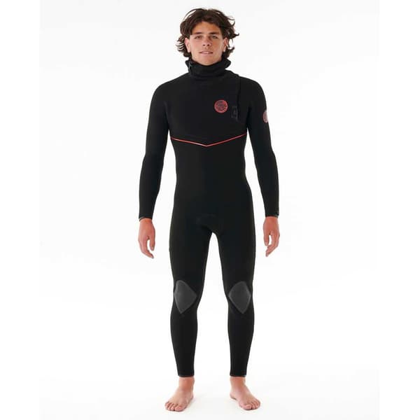 Rip Curl Fbomb Fusion 4 Mm Långärmad Neopren-dräkt Med Huva Och Dragkedja Fram  XL