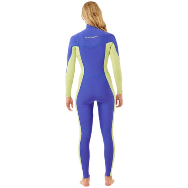 Rip Curl D/patrol 4/3 Mm Perf Pitkähihainen Neopreenipuku Jossa Rintavetoketju  4