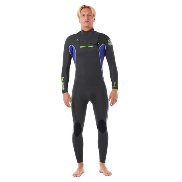 Rip Curl D/patrol Perf 4/3 Mm Gb Stm Langærmet Neopren-dragt Med Brystlynlås  M