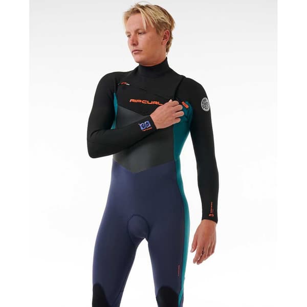 Rip Curl Dawn Patrol 4/3 Mm Gb St Pitkähihainen Neopreenipuku Jossa Rintavetoketju MS