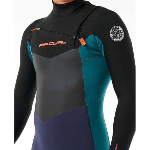 Rip Curl Dawn Patrol 4/3 Mm Gb St Pitkähihainen Neopreenipuku Jossa Rintavetoketju  M