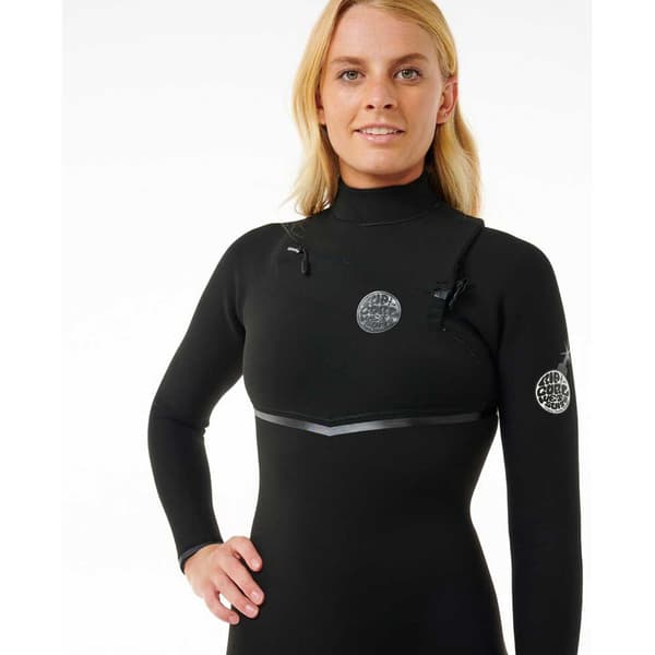 Rip Curl E Bomb 4/3 Mm Gb Stmr Langærmet Neopren-dragt Med Brystlynlås  4