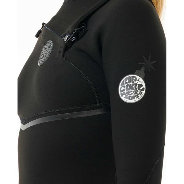 Rip Curl E Bomb 4/3 Mm Gb Stmr Langærmet Neopren-dragt Med Brystlynlås  4