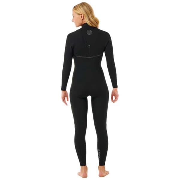 Rip Curl E Bomb 4/3 Mm Gb Stmr Langærmet Neopren-dragt Med Brystlynlås  4