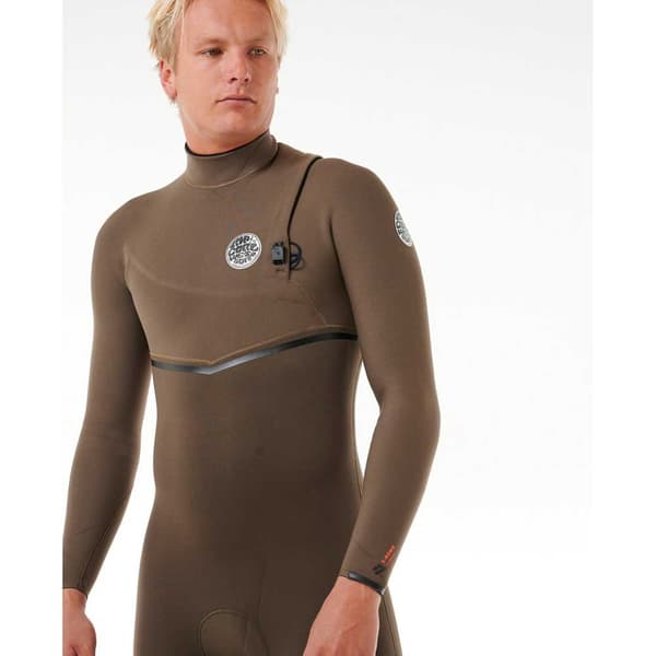 Rip Curl E Bomb 4/3 Mm Gb Stmr Långärmad Fri Neopren-dräkt Med Dragkedja  L