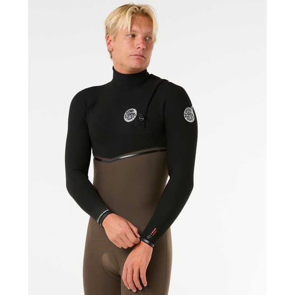 Rip Curl E Bomb 4/3 Mm Gb Stmr Långärmad Fri Neopren-dräkt Med Dragkedja  L