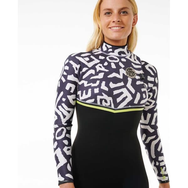 Rip Curl Ebomb 4/3 Mm Gb Sub Langærmet Fri Neopren-dragt Med Lynlås  8