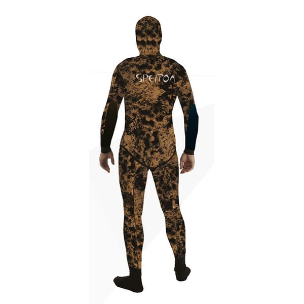 Spetton 5 Mm Spjutfiskevåtdräkt Brun XL