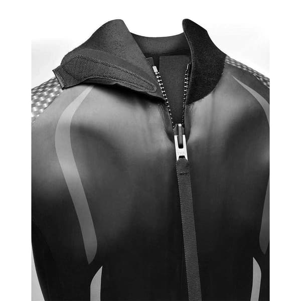 C4 Aurea 2 Mm Back Zip Dykardräkt Svart 2