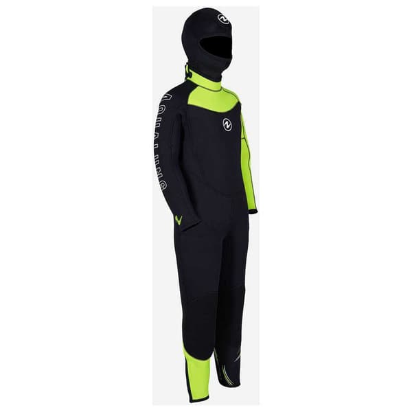 Aqualung Wave Junior Fridykningsvåddragt 7 Mm Sort 8 Years