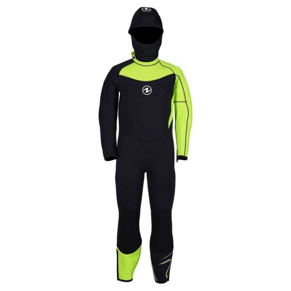 Aqualung Wave Junior Fridykningsvåddragt 7 Mm Sort 8 Years