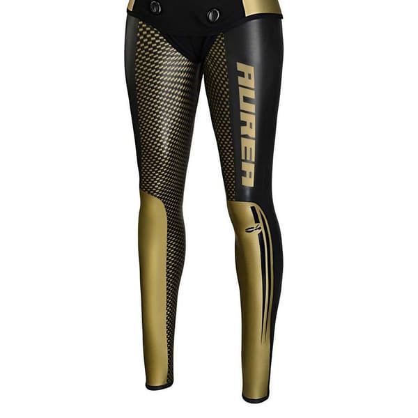 C4 Aurea 5 Mm Freedivingbyxor Guld 5