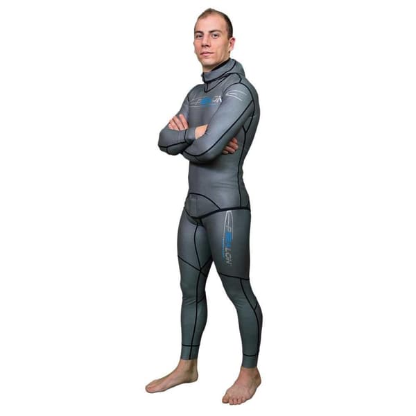 Epsealon Naiad Freedivingdräkt 0.5 Mm Grå XS