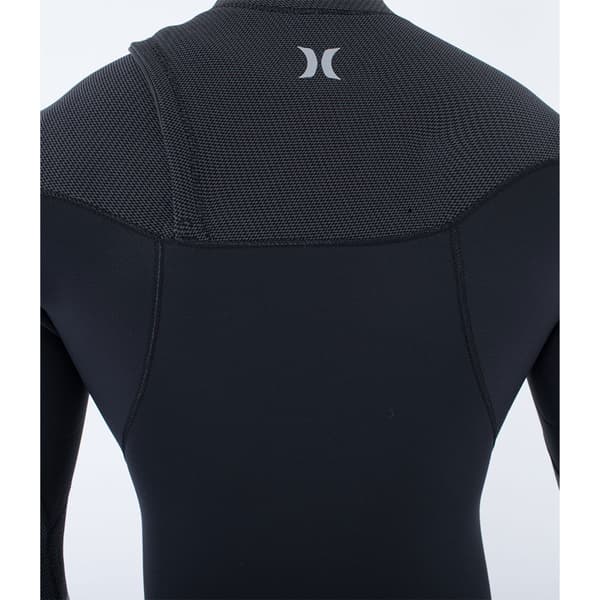 Hurley Plus Sleeve Texture 4/3 Mm Fs Langærmet Neopren-dragt Med Brystlynlås L