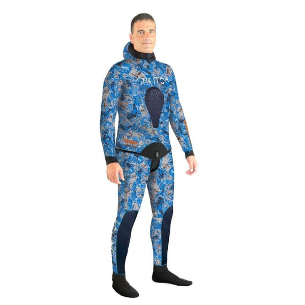 Spetton Ocean 1.5 Mm Spjutfiskevåtdräkt Blå L