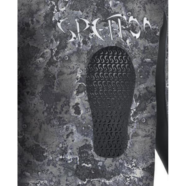 Spetton Dark Black 3 Mm Spjutfiskevåtdräkt Grå XL