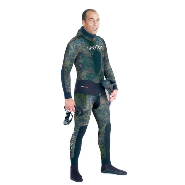 Spetton Evo Camo 7 Mm Spjutfiskevåtdräkt Blå M