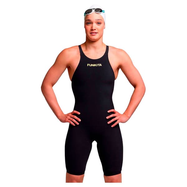 Funkita Apex Viper Kneeskin åben Ryg Konkurrencesvømmedragt  26 Kvinde