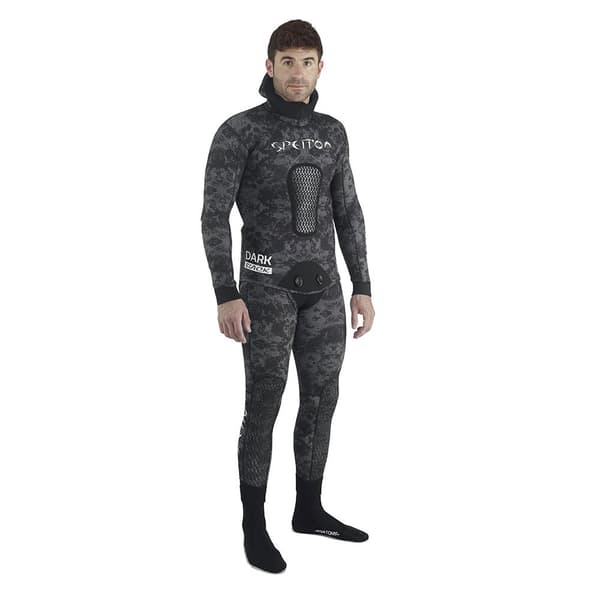Spetton 5 Mm Spjutfiskevåtdräkt Svart 2XL