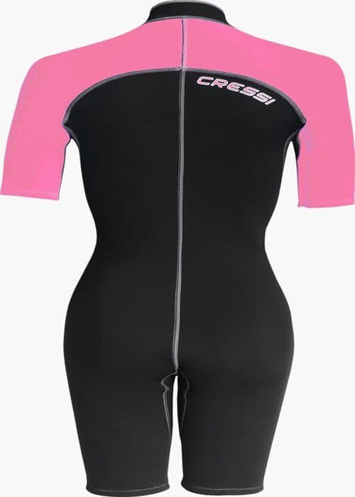 Cressi - XLV457524 - Lido Lady 2 mm - 2 mm Neopren Shorty våtdräkt för kvinnor