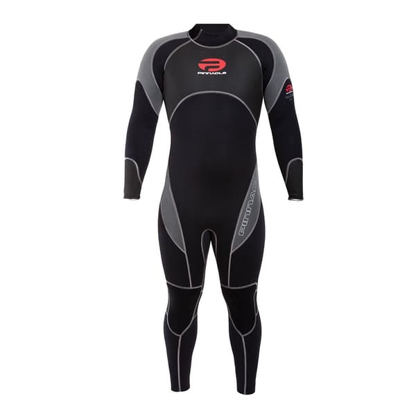Pinnacle Aquatics Venture 3 Mm Back Zip Dykardräkt Svart L