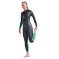 Miniatyrbild 3 av 7: 2xu Propel Open Water Långärmad Våtdräkt I Neopren Med Dragkedja På Ryggen  M