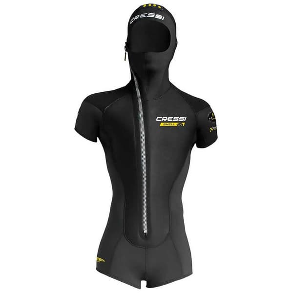 Cressi Shell 3.5-5 Mm Fridykkerjakke Sort M