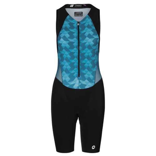 Assos Triator Speed ærmeløs Triatlon-dragt Blå M Kvinde