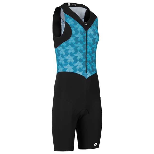 Assos Triator Speed ærmeløs Triatlon-dragt Blå,Sort S Mand