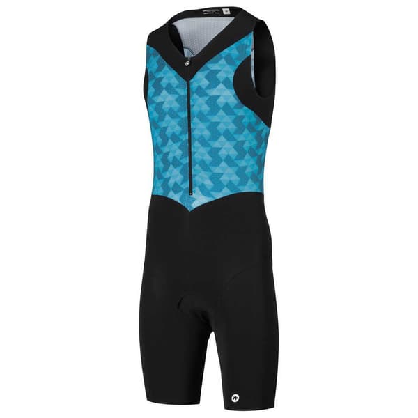 Assos Triator Speed ærmeløs Triatlon-dragt Blå,Sort S Mand