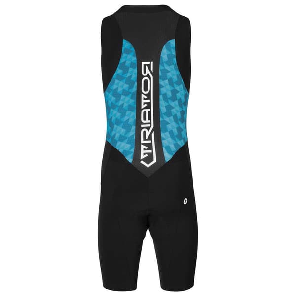 Assos Triator Speed ærmeløs Triatlon-dragt Blå,Sort S Mand