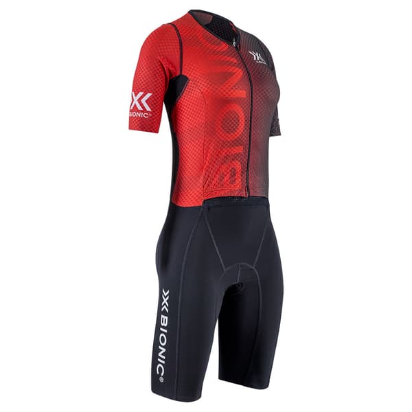 X-bionic Dragonfly Kortärmad Triathlondräkt Orange XS Kvinna