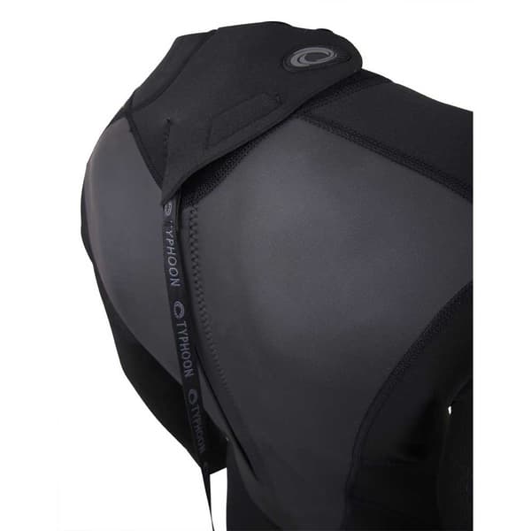 Typhoon Storm Långärmad Våtdräkt I Neopren Med Dragkedja På Ryggen 2.8 Mm 2XL