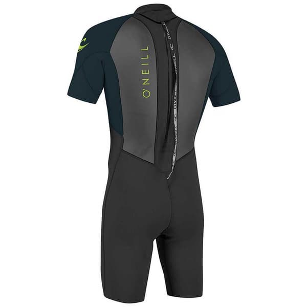 O´neill Wetsuits Reactor Ii 2 Mm Spring Junior Shorty Med Dragkedja Bak Svart 6 Years