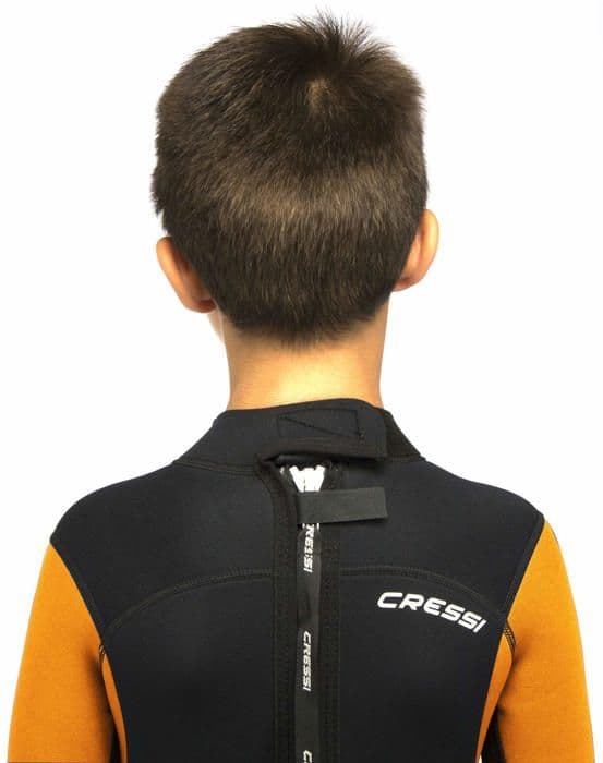 Cressi - LV438601 - Med X Junior Shorty våtdräkter för barn Premium Neopren 2,5 mm