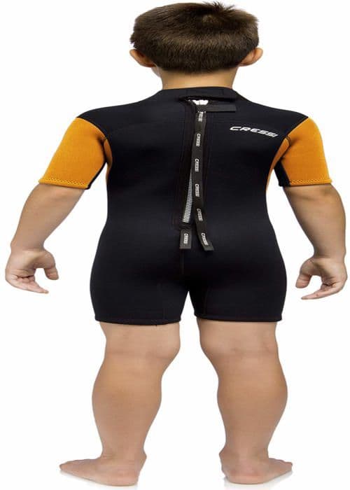 Cressi - LV438601 - Med X Junior Shorty våtdräkter för barn Premium Neopren 2,5 mm